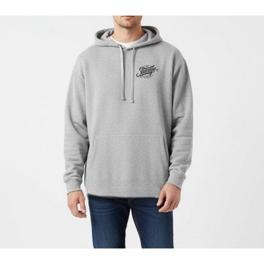 Savage Personal Training Studio Gray Hoodie Sweatshirt Size XL Unisex